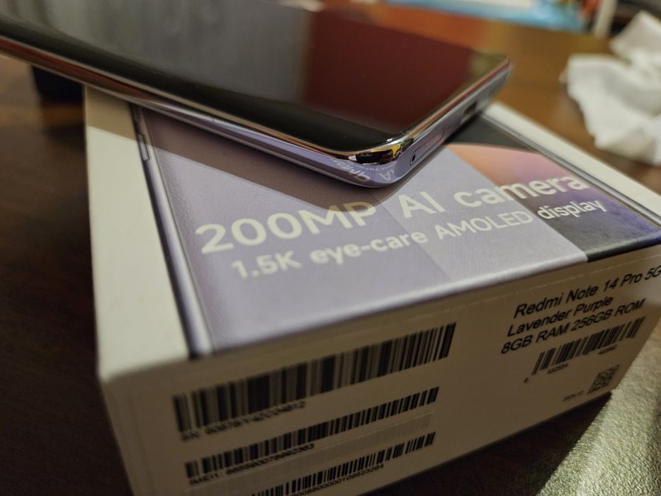 Xiaomi redmi 14 pro 5G super stan purple withe