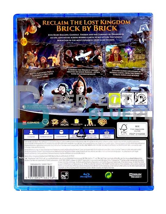 Lego The Hobbit / Gra PS4 / Perfect Blue / Napisy PL / Metro Służew