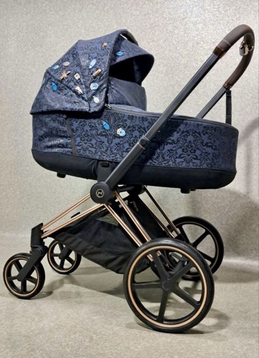 Коляска Cybex Priam  2 в 1 Jewels of Nature шасі Rosegold