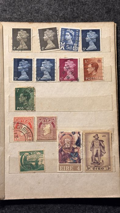 Duży zestaw znaczków Europy