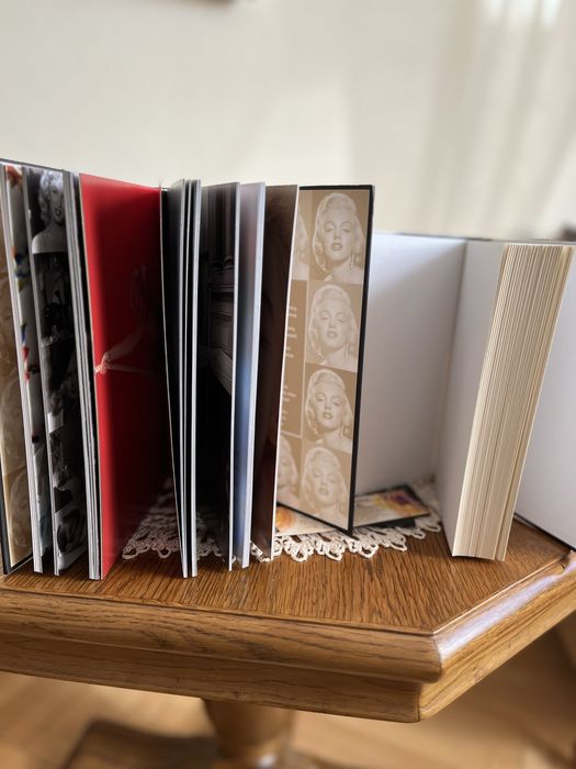 Album Marilyn Monroe i książka Marlena Dietrich