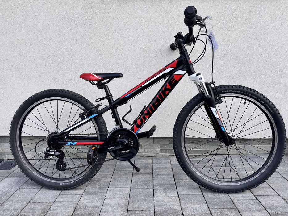 Gwarancja! Super stan Unibike Raptor koła 24” rama 11”