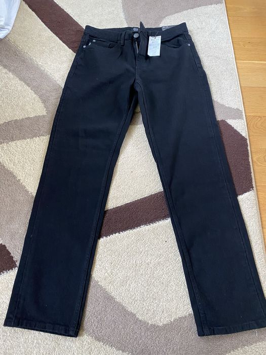 Джинси чоловічі чорні Regular Cropp