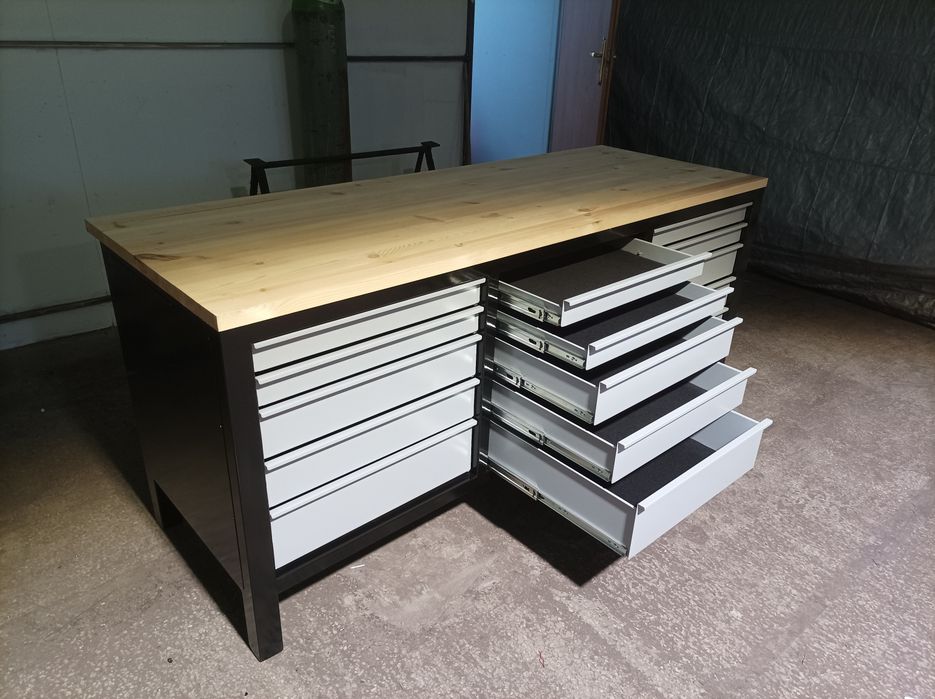 Stół warsztatowy profile 60x60 ciężki