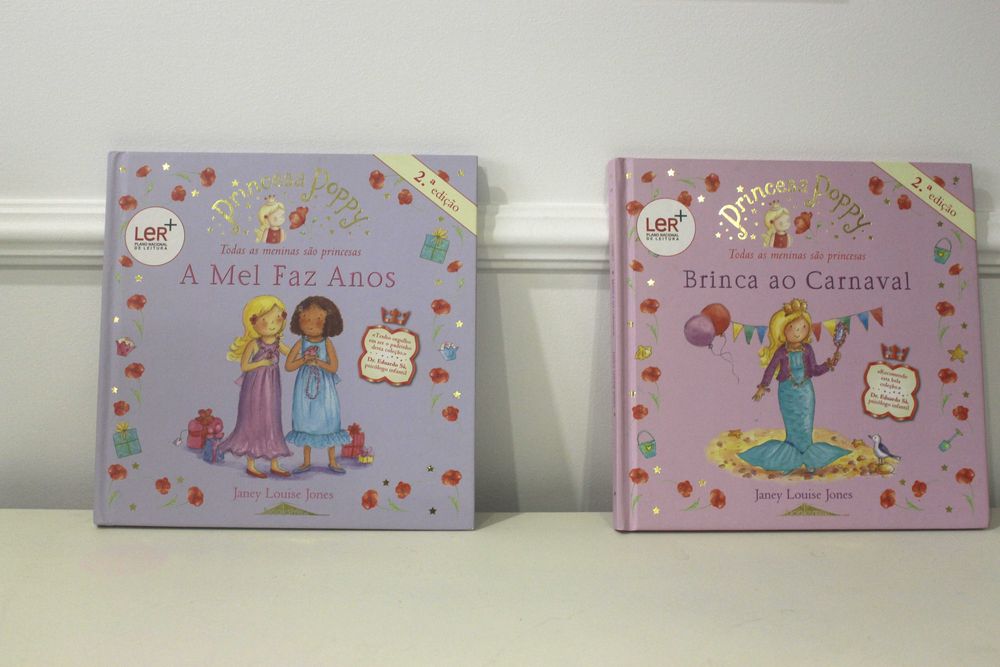 Livros Princesa Poppy em Muito Bom estado