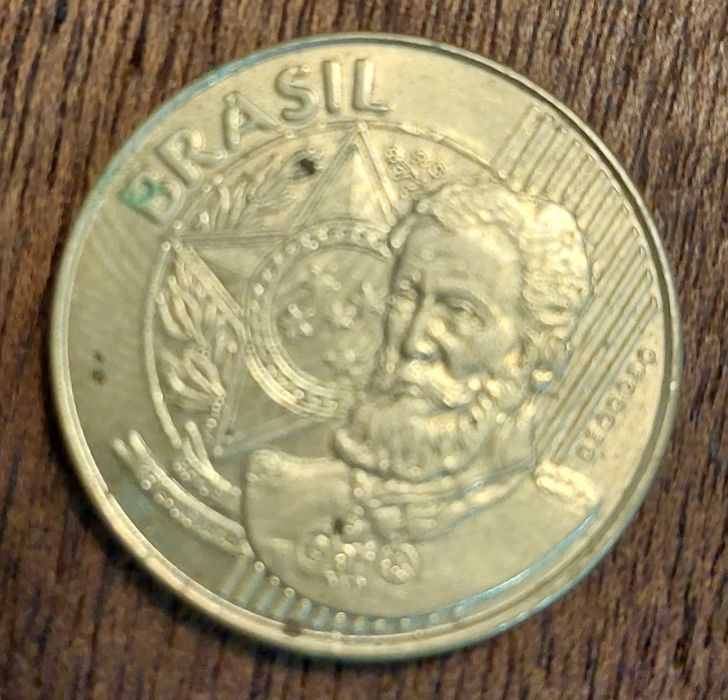Moeda Brasil (25 centavos] - 2002