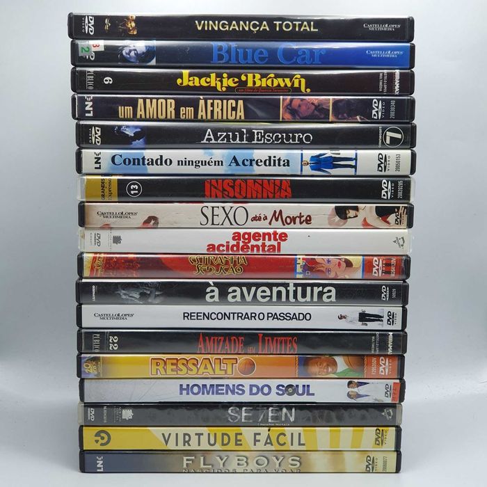 Lote 30/2 - Pack de 18 Filmes em DVD - Ref.VI
