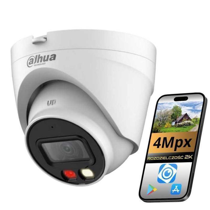 Kamera IP Dahua IPC-HDW1439V-A-IL-0280B 4Mpx 2.8mm Dual Light Mikrofon