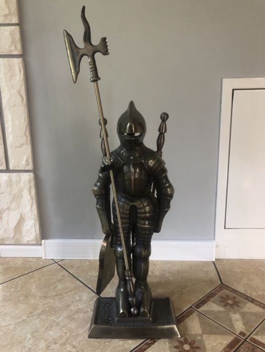 Zestaw kominkowy rycerz