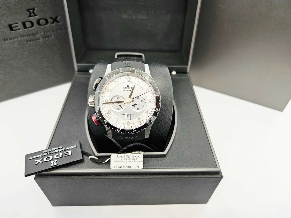 Zegarek Edox Chronorally-1 ED103053NRAN komplet 45 mm