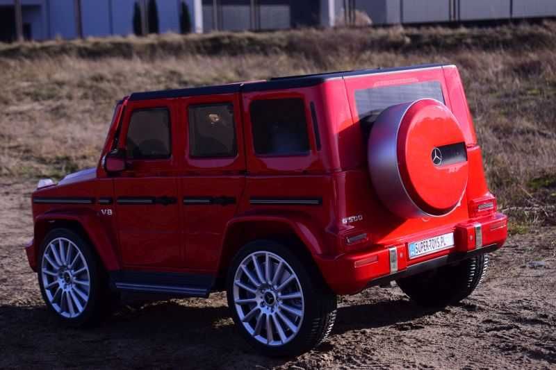 Auto samochód na akumulator Mercedes G500 samochodzik autko SUV RC