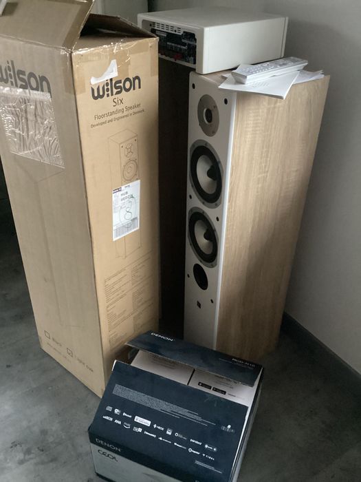 Zestaw stereo/ miniwieża Denon ceol n10 plus Wilson Six