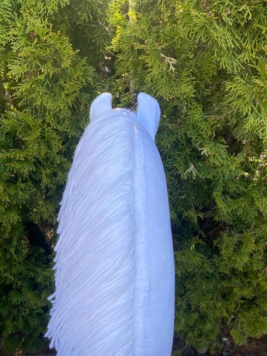 Aktualne ujeżdżeniowy biały hobby horse A3