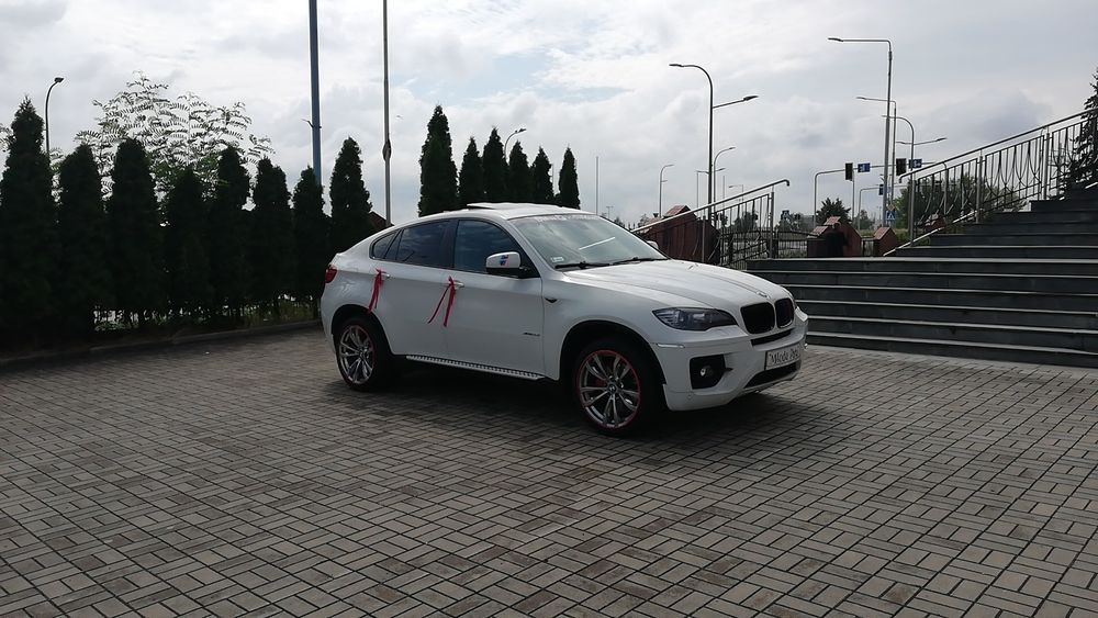Auto do ślubu BMW X6 Individual