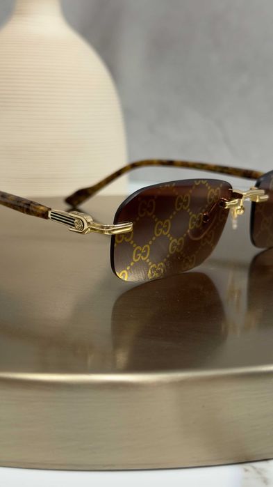 Окуляри Gucci GG1221S 003 Без оправи / Женские очки Гуччи оригинал
