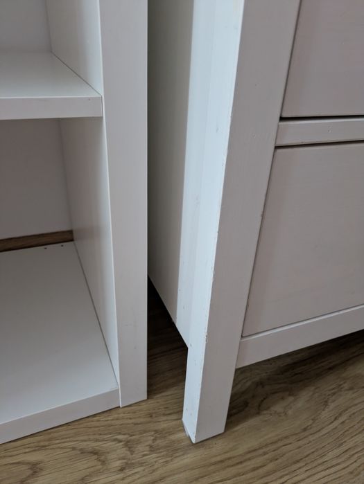 Tylko do 13.08 Komoda IKEA Hemnes lite drewno biała bejca 6 szuflad
