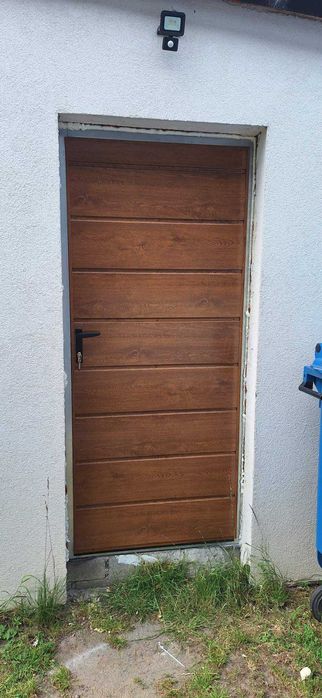Drzwi zewnętrzne do garażu, kotłowni, budynku gospodarczego na wymiar