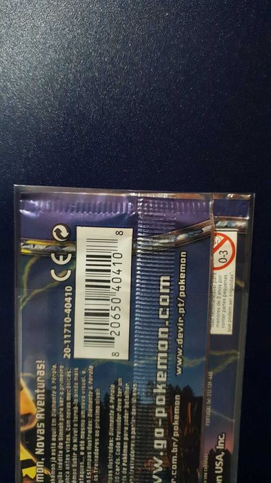 2007 Pokemon TCG Diamond & Pearl Base Set Booster Pack Português PT Electivire Artwork Pacote SELADO / NOVO