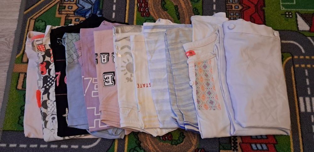 Ciuchy dla dziewczynki rozmiar 140.