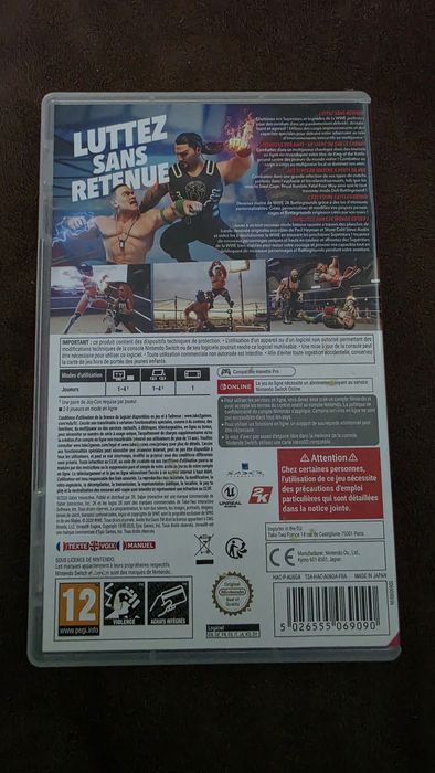WWE Para Nintendo Switch
