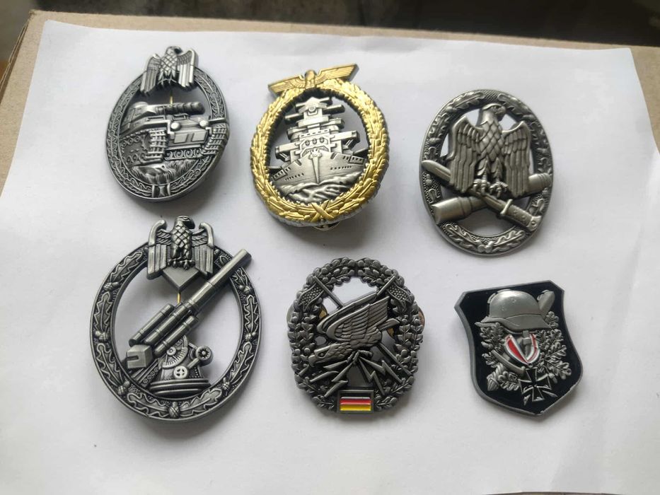 Значки кресты рейх подлодка
