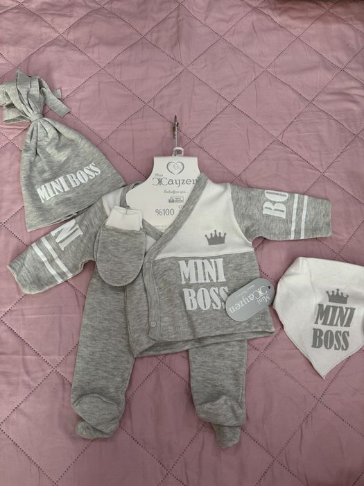 Wyprawka mini boss dla chlopca 0-3