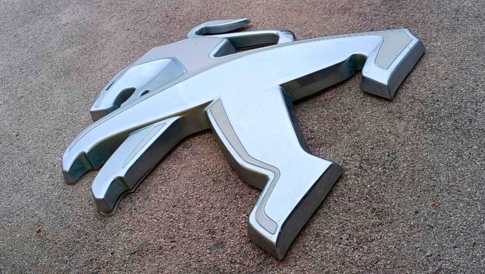 Símbolo Peugeot, Logo Leão de Concessionária (Grande)