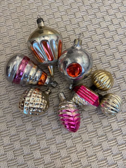 Ялинкові скляні іграшки СССР