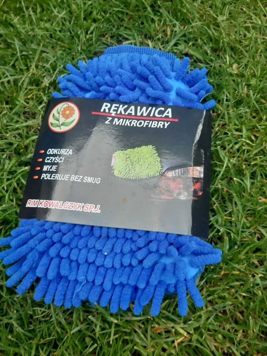 Rekawica z mikrofibry Szmatka do czyszczenia mycia Nowa