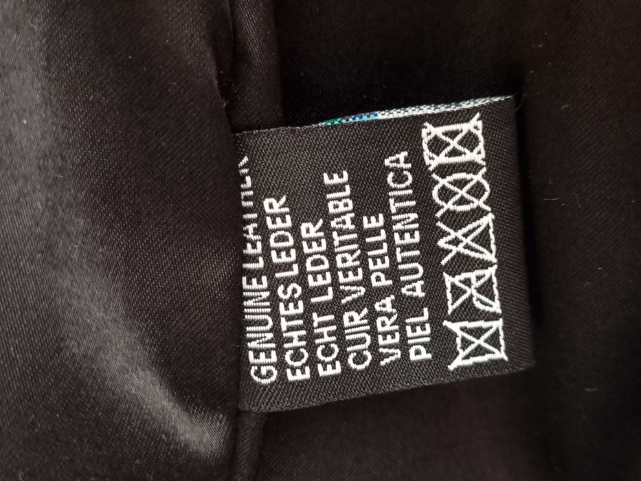 Śliczna kurtka skóra naturalna z Turcji czarna rozm. S jak nowa!