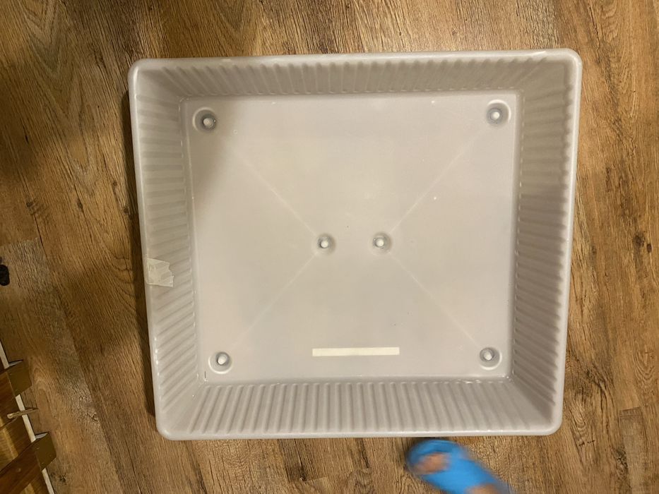 Pojemnik przezroczysty Ikea Dilling 70x77x20 cm