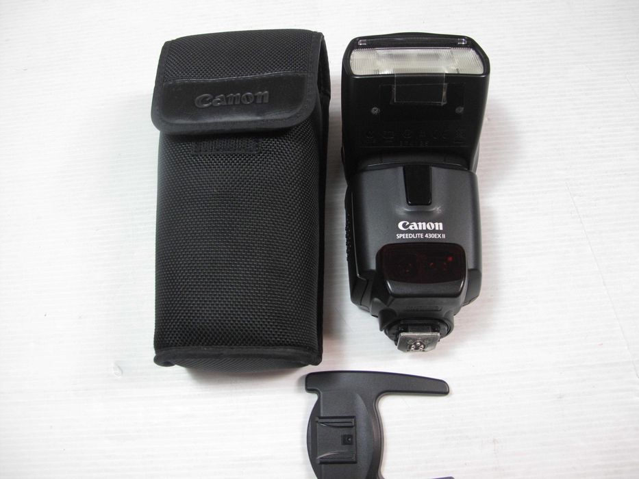 Flash Canon 430 EXII a funcionar na perfeição