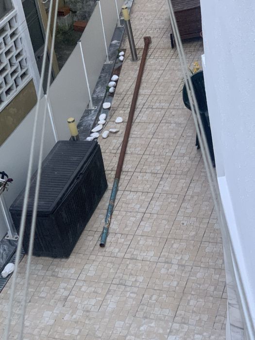 Tubo em ferro 4,43m