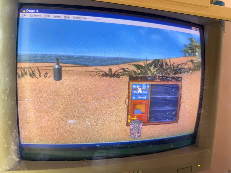 Retro komputer Pentium 133 MHz Windows 98 + CRT + Sound Blaster 16 KOMPLET