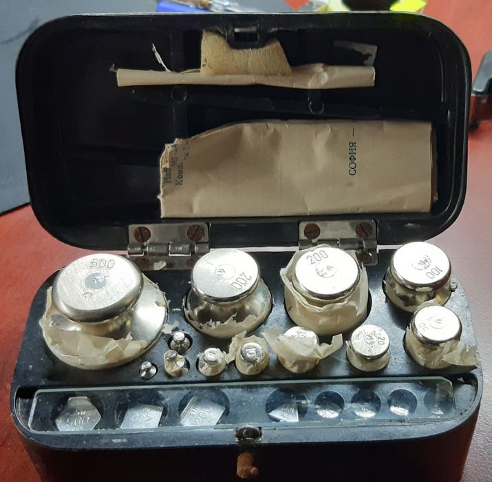 Гири для взвешивания медикаментов комплект