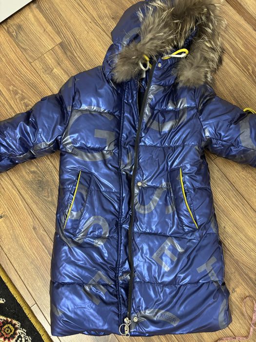 Пуховик зимний сумка в комплекте