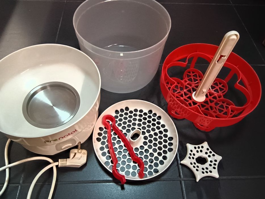 Esterilizador (bottle Sterilizer) de Biberões elétrico a Vapor, Prénatal -6 Biberões, caixa original