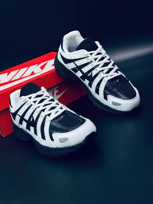 Мужские красовки найк 6000 Найки ОСЕНЬ кожаные молодежные кросивки Nike P-6000 кожаные красивки Кроссовки мужские найк