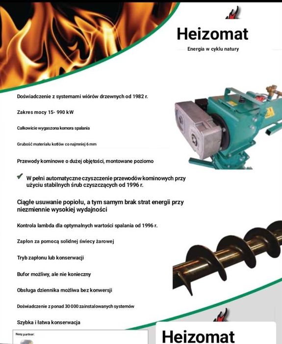 Piec na Trociny Wióra Odpady Poprodukcyjne Drewnopodobne MDF HDF 100kw