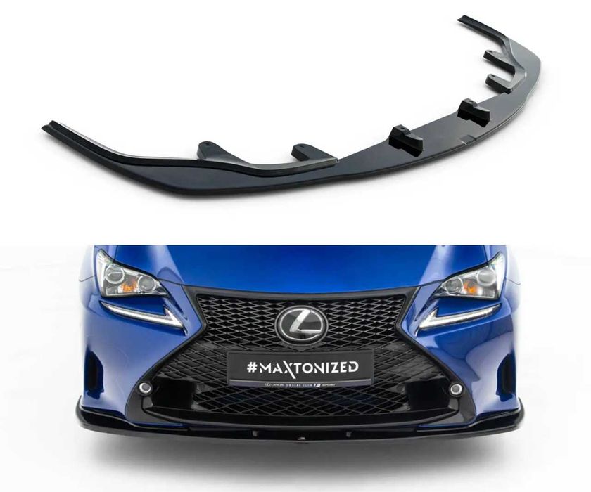 Тюнинг обвес Lexus RC сплиттер губа пороги диффузор спойлер