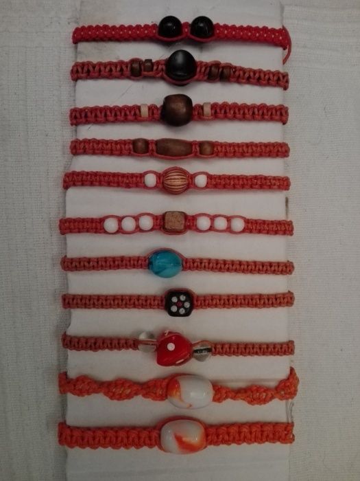 Pulseiras em Macramé