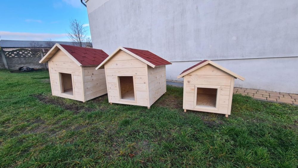 Buda dla psa,  ocieplana, solidna !