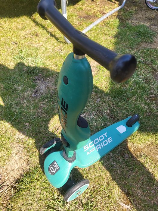 Hulajnoga i jeździk 2w1