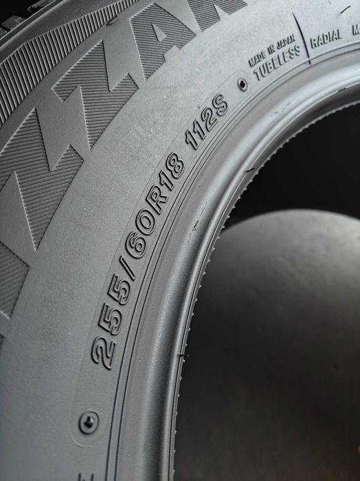 R18 255 60 шини зимові Bridgestone Blizzak DM-V2 як нові арктичні липучки
