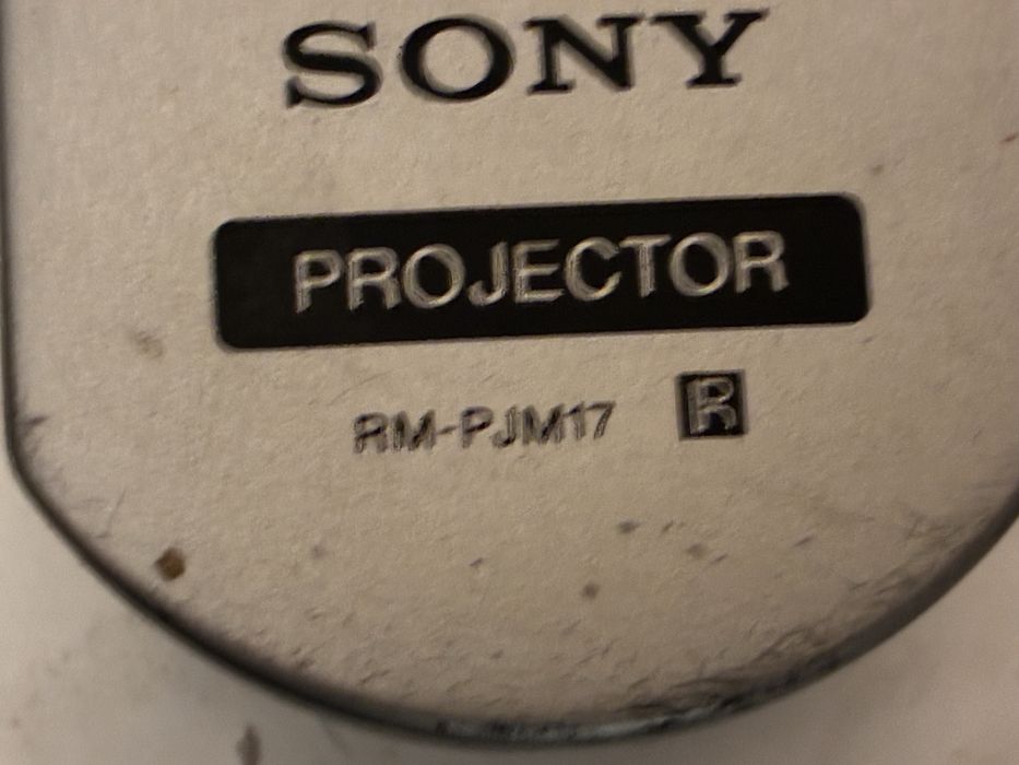 Pilot do projektora Sony