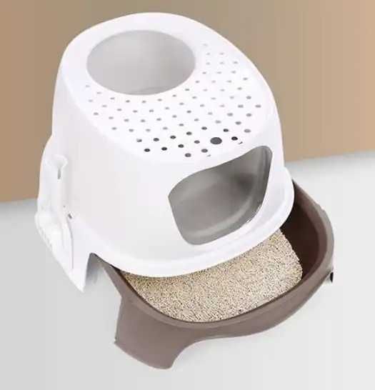 NOVO - Caixa de Areia, WC Gato com entrada frontal e saída no topo