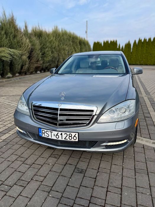 Mercedes-Benz Klasa S Szare Skóry Wersja LONG 5.5 V8 388KM Piękny Kolor! Full! ZAMIANA