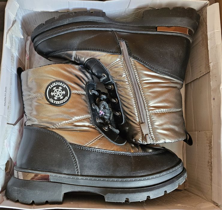 Śniegowce buty zimowe dziewczęce Miss E