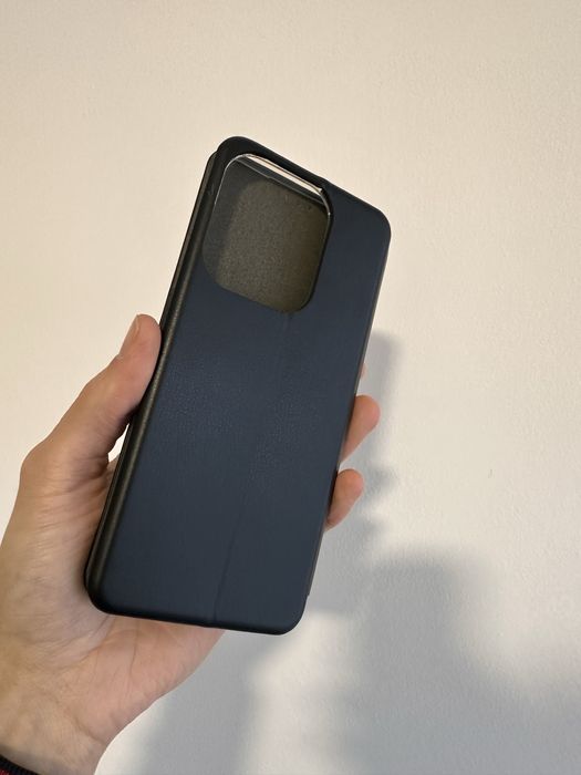 Etui z klapką zamykane czarne do XIAOMI REDMI 15C 4G / 5G