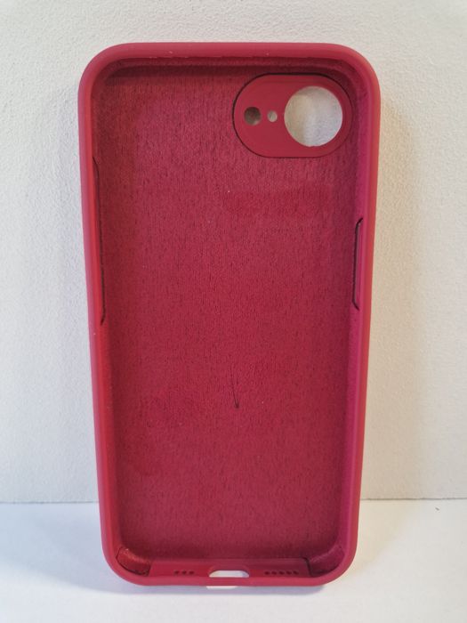 Silicone Lite Case do Iphone 16e/ 17e bordowy